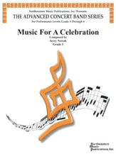 Music For A Celebration Concert Band sheet music cover